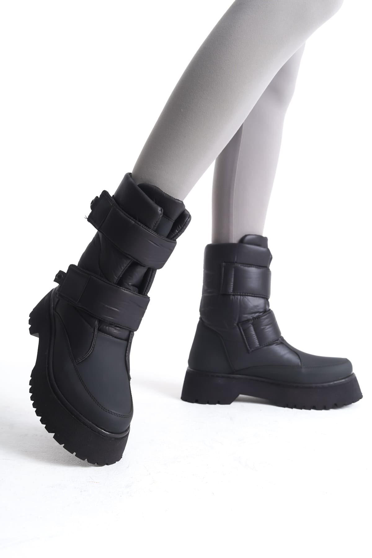 Kadın Günlük Kalın Tabanlı Karbotu