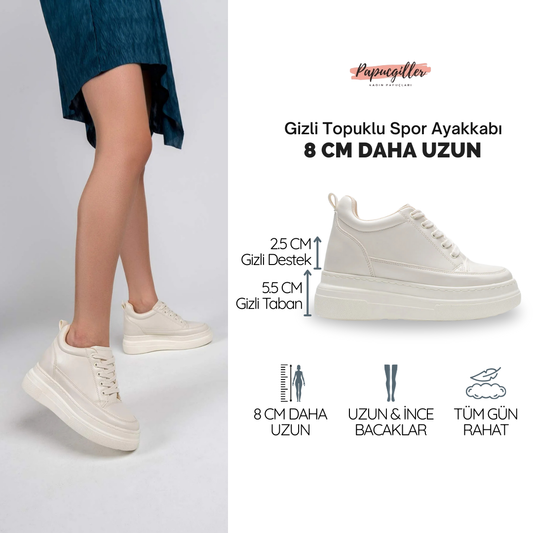 Gizli Topuklu Spor Ayakkabı