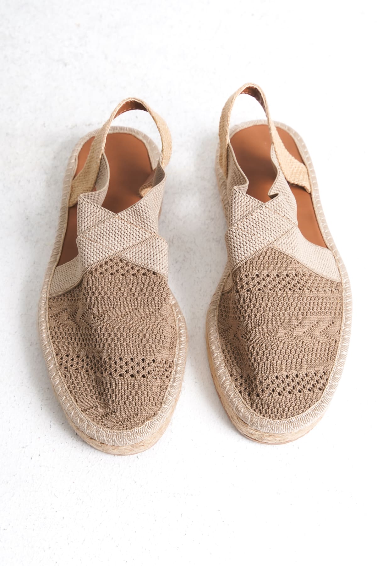 ESPADRİL - TRİKO SANDALET | KİLİM DESENLİ | ÖZEL ÜRETİM | HAVA ALABİLEN
