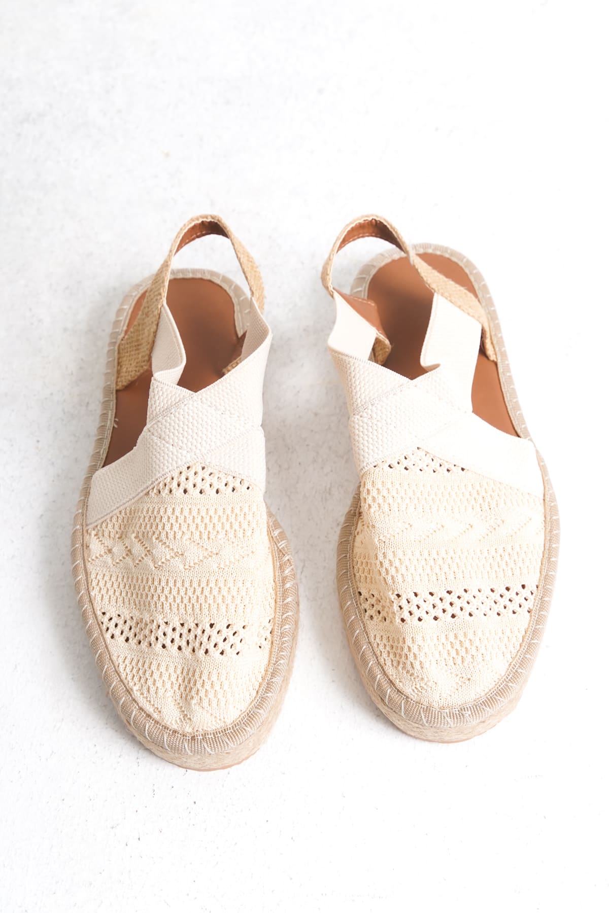 ESPADRİL - TRİKO SANDALET | KİLİM DESENLİ | ÖZEL ÜRETİM | HAVA ALABİLEN