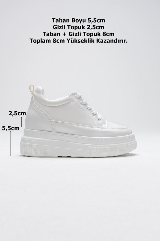 Gizli Topuklu Spor Ayakkabı