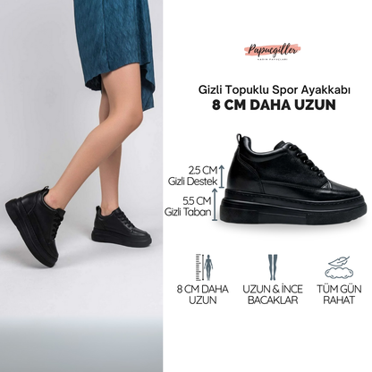 Gizli Topuklu Spor Ayakkabı