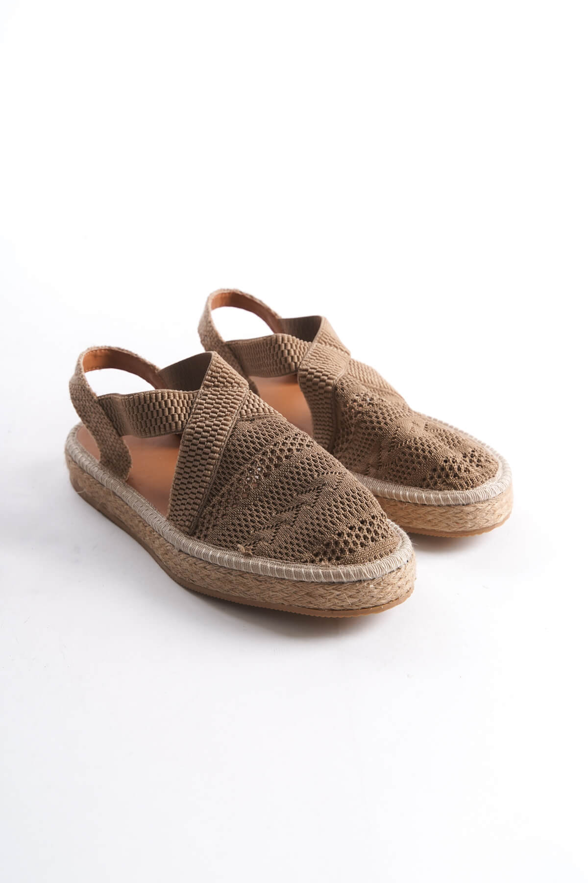 ESPADRİL - TRİKO SANDALET | KİLİM DESENLİ | ÖZEL ÜRETİM | HAVA ALABİLEN
