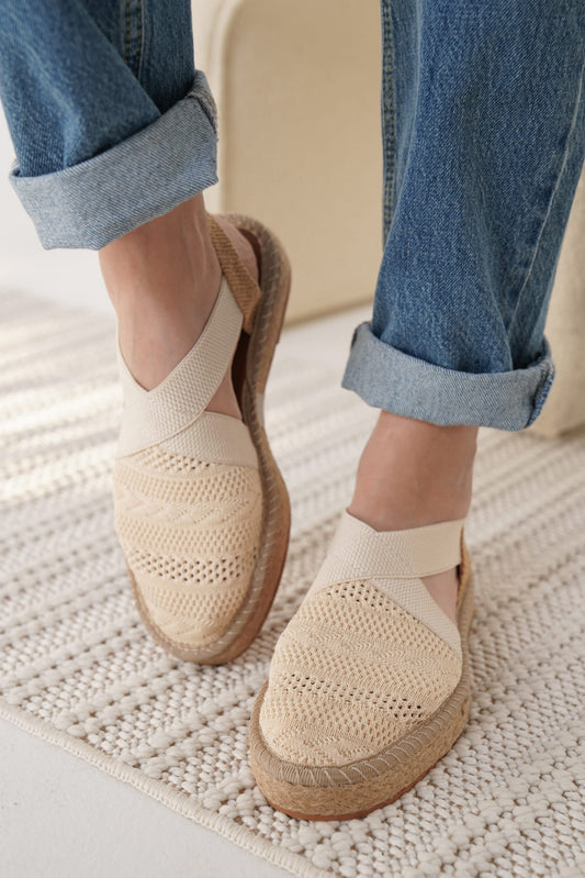 ESPADRİL - TRİKO SANDALET | KİLİM DESENLİ | ÖZEL ÜRETİM | HAVA ALABİLEN